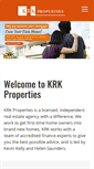 Mobile Screenshot of krkproperties.com.au